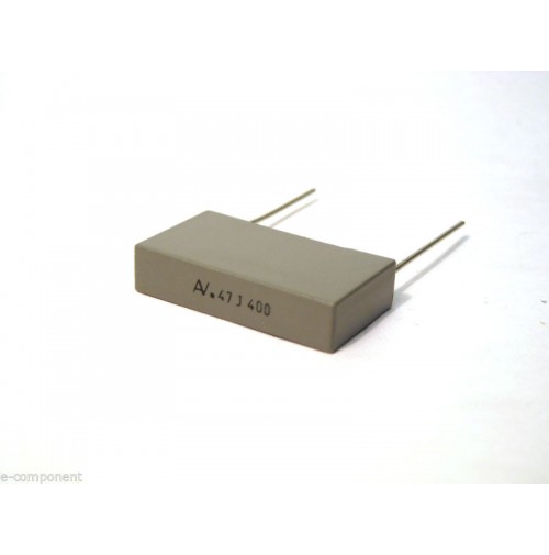 470nF 400V J Condensatore Poliestere 6x26,5x15mm passo 22,5mm Arcotronics