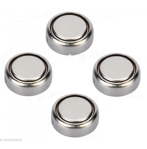 4x Batterie 1,5V AG1 SR621SW LR621 LR6 Battery Button Silver Gel - Watch Hearing