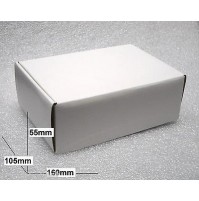 50 pz - Scatole in cartone colore Bianco dimensioni 160 x 105 x 55mm