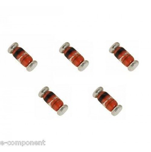 5V1 - Diode Zener 5V1 1/2W - SMD Case: Minimelf - 5 Pezzi/Pcs