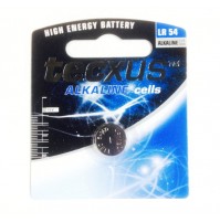 Batteria 1,5V AG10 LR1130 389 SR54 SR1130 LR54 Battery Button Marca: TECXUS