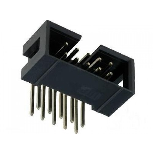 CONNETTORE MASCHIO 90° IDC 10 PIN DA CIRCUITO STAMPATO