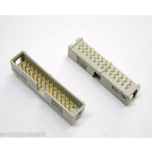 CONNETTORE MASCHIO DIRITTO IDC 26 PIN DA CS MARCA ELCO