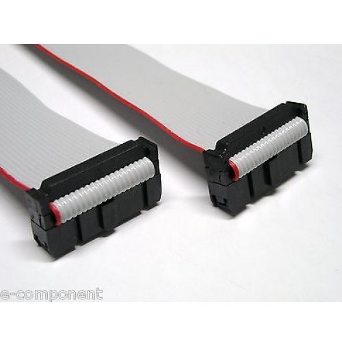 Cavo Piatto 3M 16 poli con 2 connettori femmina lunghezza cavo 300 cm (3 Metri)