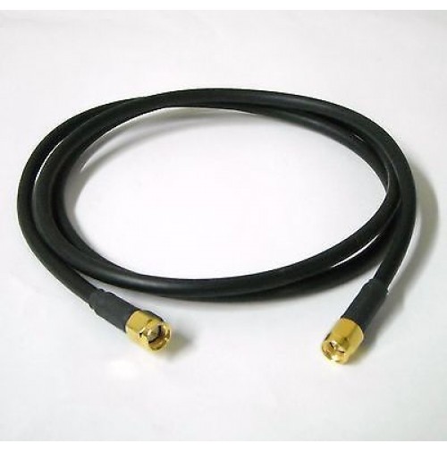 Cavo RF con 2 connettori SMA Plug cavo RG58 lunghezza 1,5 Metri
