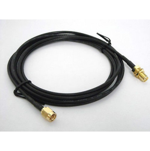 Cavo RF con SMA Maschio e SMA Femmina RG174 - 1 Metro