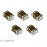 Ceramic monolithic capacitor 10uF 10V X5R SMD case: 0805 - 5 Pezzi/pcs