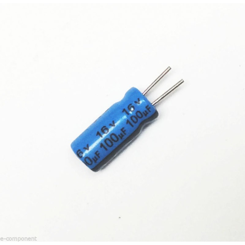 Condensatori Elettrolitici In Alluminio 16V 1uF - Lotto Da 20 Pezzi Per Elettronica
