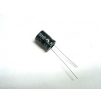 Condensatore Elettrolitico 100uF 50V -40/+105°C Radiale 2 Pezzi