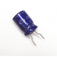 Condensatore Elettrolitico 100uF 50V 85°C Radiale 8x13mm DAEWOO (2 pezzi)