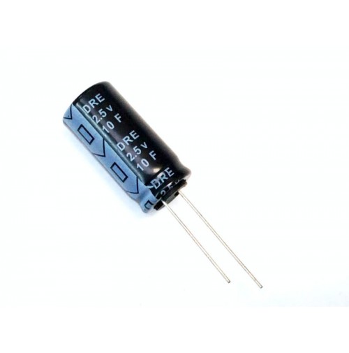 Condensatore Elettrolitico Assiale Elum 8uF 500V – 13x27mm – Pronto In Italia