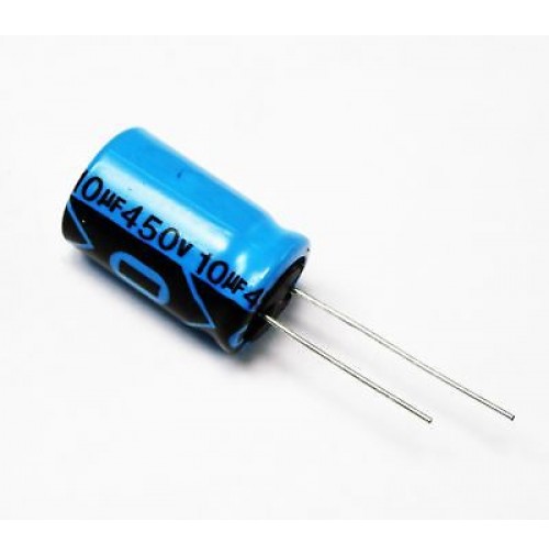 Condensatore Elettrolitico 10uF 450V Radiale