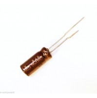 Condensatore Elettrolitico 120uF 25V 105°C Radiale 6x15mm ELNA (2 Pezzi)