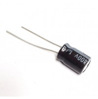 Condensatore Elettrolitico 1uF 400V 105°C Radiale 8x12mm