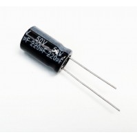 Condensatore Elettrolitico 220uF 50V -55/105°C Radiale 10x18mm Nantung 