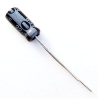 thumbnail image 2 of 5x VISHAY/Philips 100uF 100V Axial Electrolytic Capacitor – 10x25mm, 85°C, 2500h – MAL202190532E3 2 of 3