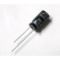 Condensatore Elettrolitico 330uF 25V -40/+105°C Radiale 20x10mm