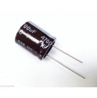 Condensatore Elettrolitico 4700uF 16V 105°C Radiale 19x22mm