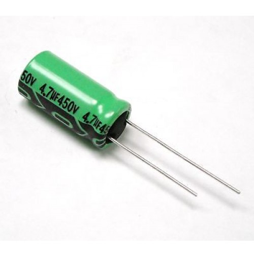 Condensatore Elettrolitico 4,7uF 450V Radiale