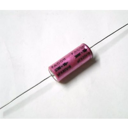 Condensatore Elettrolitico 820uF 16V +85°C Assiale 32x13mm