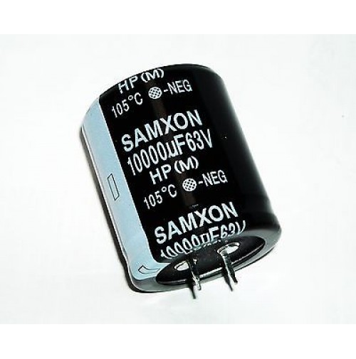 Condensatore Elettrolitico SNAP IN 10000uF 63V 105°C SAMXON