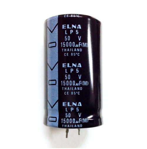 Condensatore Elettrolitico SNAP-IN 15000uF 50V 85°C LP5 30x50mm ELNA