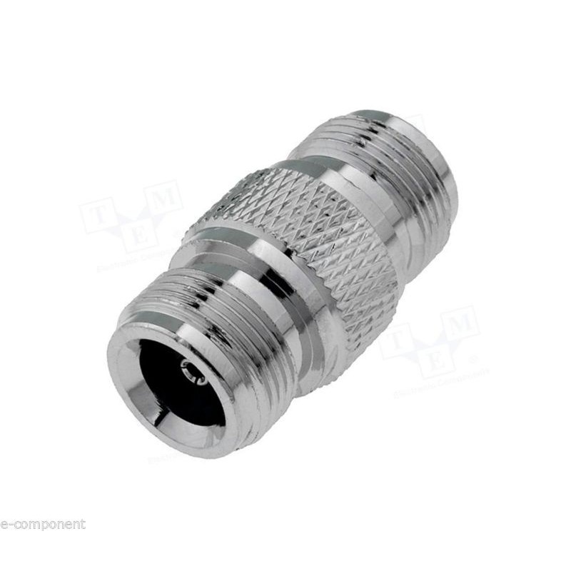Aexit Adattatore Presa Femmina DIN 5 Pin – Connettore Per PC, Argento/Nero, Dimensioni 2x2x1.8cm