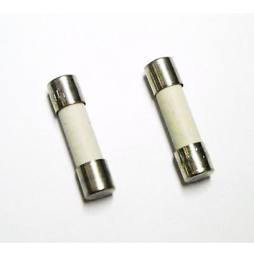 FUSIBILE CERAMICO RAPIDO TIPO F 10A 250V 5x20mm (confezione di 2 fusibili)