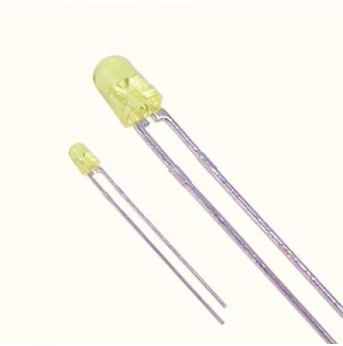 Led Giallo Standard 3mm (10 pezzi)