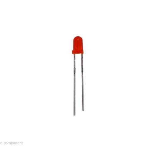 Led Rosso Standard 3mm (10 pezzi)