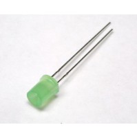 Led Verde Cilindrico Concavo 5mm (4 pezzi)