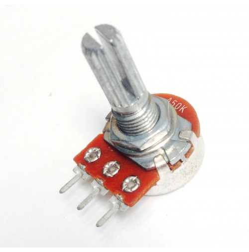 POTENZIOMETRO MONOGIRO LOGARITMICO 50mW 50Kohm