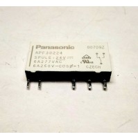 RELE PF RELAYS PANASONIC APF30224 - BOBINA 24VDC 6A/250VAC da circuito stampato
