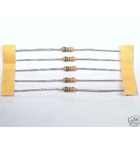 RESISTENZE 1 ohm (1R) 1/4W 5% - 50 Pezzi