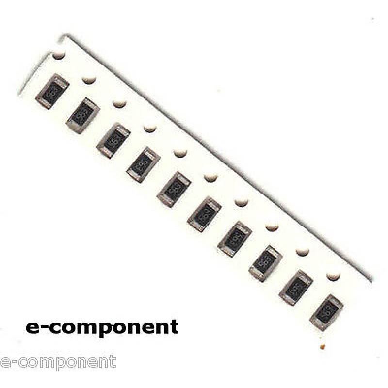 100 Résistances 2,7 KOhm (2K7) 0,6W En Film Métallique 1% - Diamètre 2,5 Mm, Longueur 6,8 Mm - Pour Circuits électroniques, Réparations