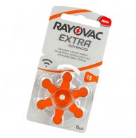 Rayovac Extra Advanced Misura 13 (PR48) Blister 6 Batterie Per Protesi Acustiche
