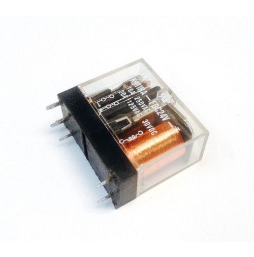 Relè Relay Singolo scambio 16A 24Vdc OKM1HA-FDC24V-T