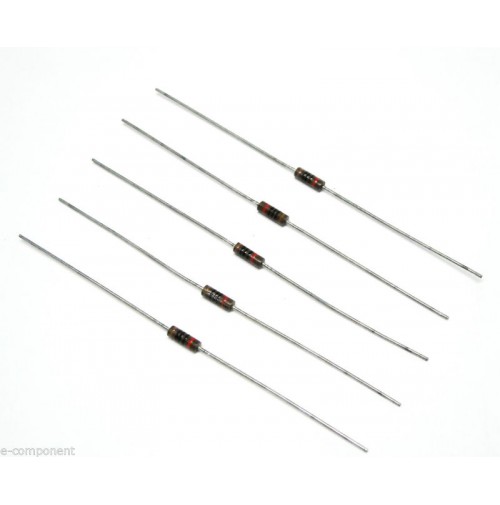 Resistenza carbone 100 ohm  ± 2% 1/4W RG07 NEOHM - 5 Pcs