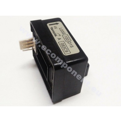 TA TRASFORMATORE AMPEROMETRICO 4 pins TAMURA L03S 100 D15WM 100A