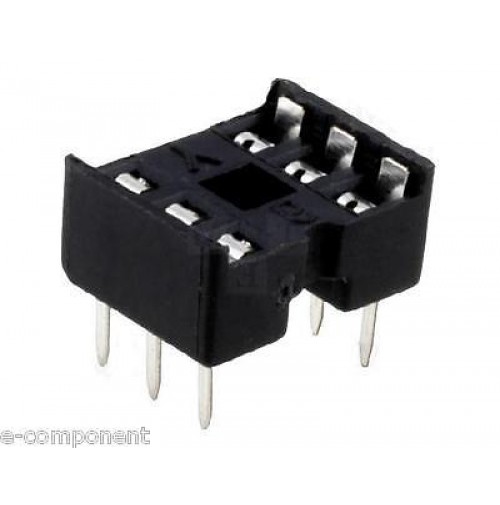 ZOCCOLI PER CIRCUITI INTEGRATI 6 PIN (8 Pezzi)