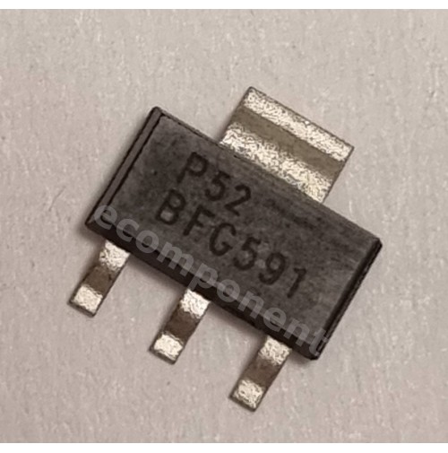 BFG 591 NPN 15V 7GHZ 2W - SMD Case: SOT-223