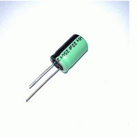 Condensatore Elettrolitico 22uF 250V 105°C Radiale 10x20mm