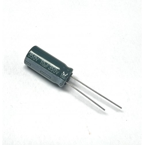 Condensatore Elettrolitico 10uF 350V 85°C Ø10x22mm Radiale