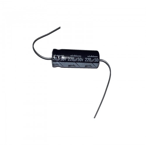 Condensatore Elettrolitico 220uF 50V Assiale