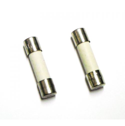 FUSIBILE CERAMICO RITARDATO DI TIPO T 16A 250V 5x20mm (2 Pezzi)