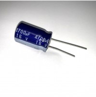 CONDENSATORE ELETTROLITICO 4700UF 16V 16X26MM RADIALE