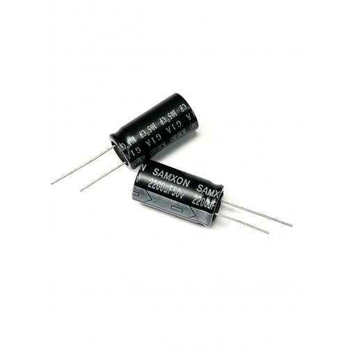 Condensatore Elettrolitico 2200uF 50V 105°C 16X30mm Radiale