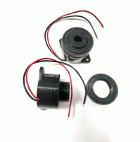 CICALINO BUZZER MONTAGGIO SU PANNELLO FORO 18mm OA FLANGIA 24VOLT