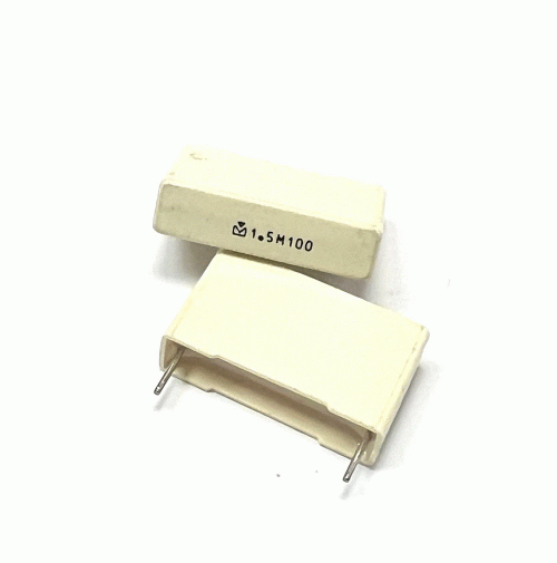 1500nF (1,5uF) 100V M Condensatore a Film di Poliestere 7x26x16mm passo 22mm