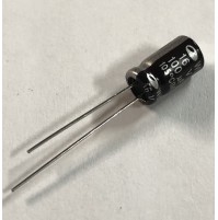 Condensatore Elettrolitico 100uF 16V 105°C Radiale 6x11mm Samwha (5 Pz)